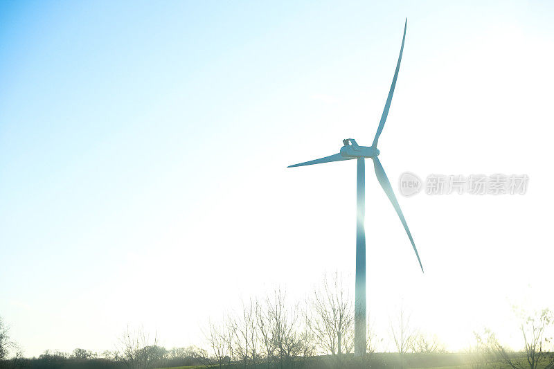 Eco Eco风力涡轮机，诺丁汉郡，英国